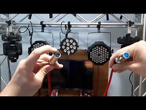 !!! DMX !!! Como montar uma rede DMX + Configuração