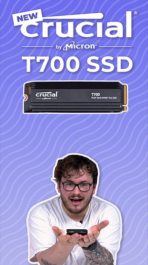 4.8K views | This NEW Crucial Memory PCIe Gen5 SSD boasts blistering read/write speeds of up to 12,400/11,800 MB/s – that’s nearly twice as fast as the very best PCIe Gen4 drives!  Now available at Ebuyer  https://bit.ly/3oO9i7B | Ebuyer | Facebook