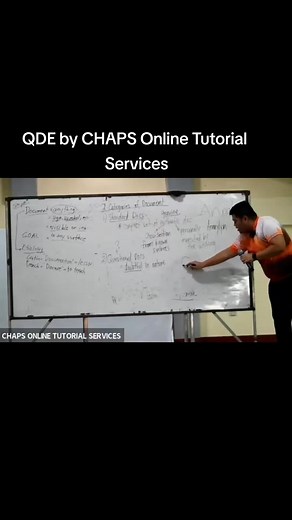 QDE Tutorial Overview by CHAPS Online Services