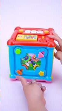 Satisfying Miniature: アンパンマン 形合わせおもちゃ #toys #satisfying #unboxing