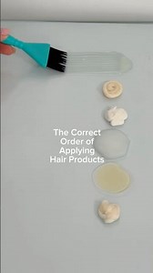 The Correct Order of Applying Hair Products! #hairproducts #healthyhair #hairstyling