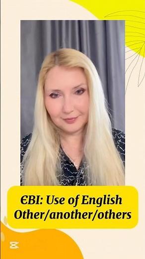 Use of English: other/another/others