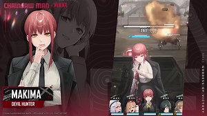 【NIKKE Motion Demonstration】 Makima - Devil Hunter from Public Safety Devil Extermination Special Division 4 She uses Unknown Weapon and survives for some time even after receiving critical damage, and can strengthen herself and her allies. #NIKKExChainsawMan #Makima #NIKKE | GODDESS OF VICTORY: NIKKE