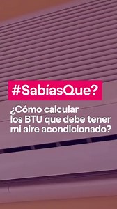 #SabíasQue ❓ Es fácil calcular los BTU que debe tener tu aire acondicionado, tan sólo debes aplicar la siguiente fórmula y ¡voilá! 🤯 Volumen de la habitación: longitud x ancho x alto = el resultado lo dividimos entre 2 ➡ Descubre más en Enelxstore.com #aireacondicionado #climatización #BTU #EnelX #aprendeconEnelX | Enel X
