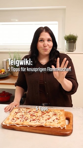 💡Teigwiki: 5 Tipps für leckeren & knusprigen Flammkuchen #flammkuchen #tipps #hacks #teigwiki