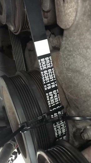 How to install Ac belt on a 2011 f-150 5.0