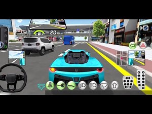 3D Driving Class Gameplay 🚗 | Realistic Car Driving & Parking Simulator (Android & iOS)