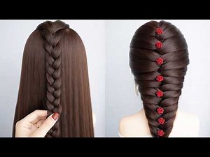 So Simple! Easy Beautiful Hairstyle for Long Hair | Simple Hair Design
