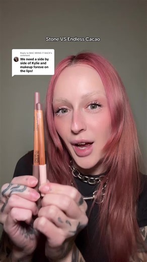 Cool Toned Makeup Lipliner Review: Stone vs Endless Cacao