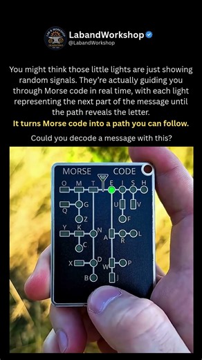 This Makes Morse Code So Easy! 💡🔤