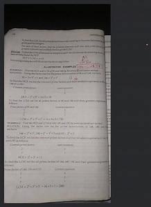 To find the LCM, list all prime factors (onceonly) occuring in ... | Filo