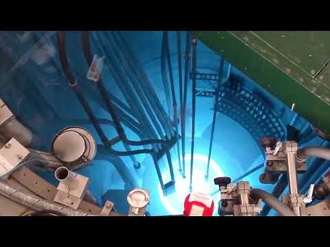 TRIGA Reactor, Pulsed mode (single pulse), 250 MW for 40ms