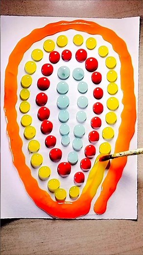 🎨Satisfying Color Mixing: The Art of Relaxation! #relaxing