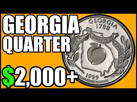 1999 Georgia Quarters Worth Money - How Much Is It Worth and Why, Errors, and History