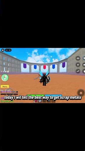 Easiest and the best way to get scrap metals in blox fruits!! #blox fruits #roblox #blox #shorts