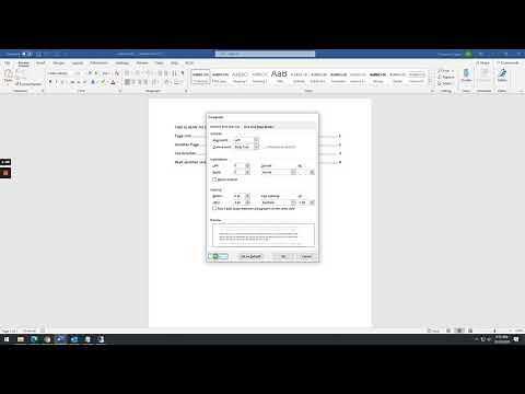 Dot Leader Tabs In Word