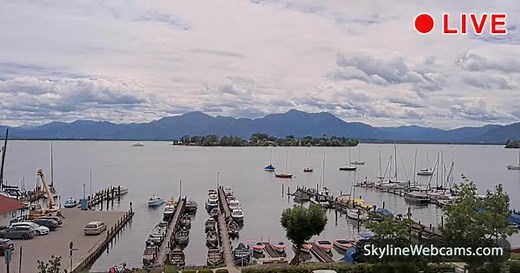 【LIVE】 Webcam Gstadt am Chiemsee - Deutschland | SkylineWebcams