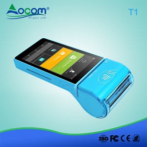 [Hot Item] (POS-T1) Android Handheld All in One POS Terminal System Retail with SIM Card