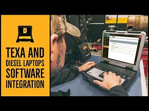 TEXA's Integrated Diesel Laptops Button
