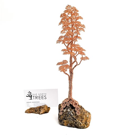 Wire Bonsai Tree Sculpture - Uplift - Etsy