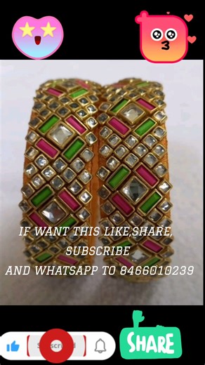 New model of bangles for more subscribe