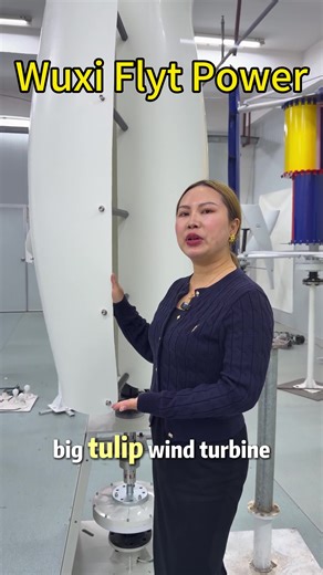 Innovative Tulip Wind Turbine Design for Home Use