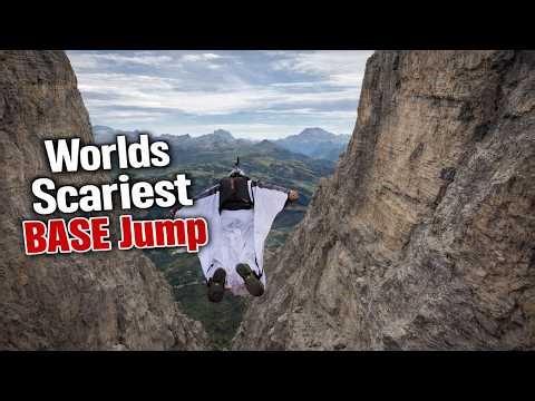 Worlds Most Terrifying BASE jump (The Death Star)
