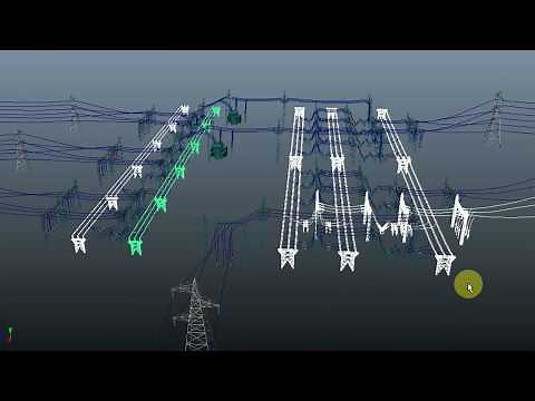 Electrical substation; Process of bus transfer / Electrical Power generation to distribution