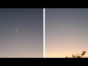Dazzling Meteor Falls Through Brazilian Sky