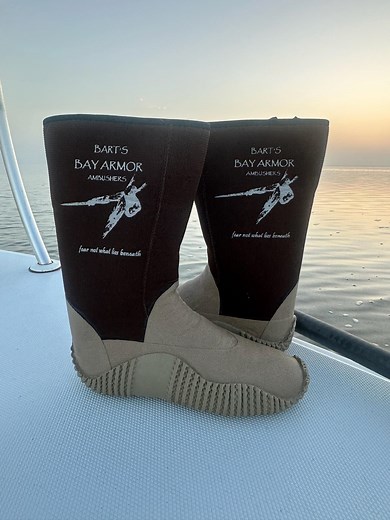 Protective Wading Boots- Ambushers (tall boots) - Bart's Bay Armor™
