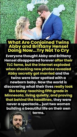 What Are Conjoined Twins Abby and Brittany Hensel Doing Now...Try Not To Cry #shorts