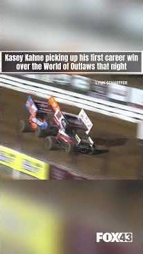 Kasey Kahne defeats the World of Outlaws