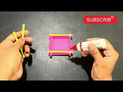 DIY Paper Box | Easy Origami Box Tutorial | School Crafts | pen holder | pencil holder