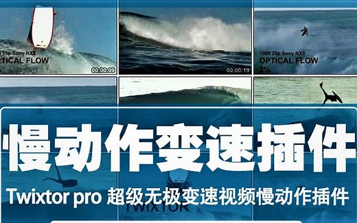 Twixtor Pro插件安装 PR/AE通用