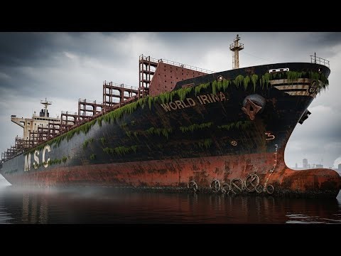 World’s Largest Container Ship MSC Irina | Complete Restoration United States