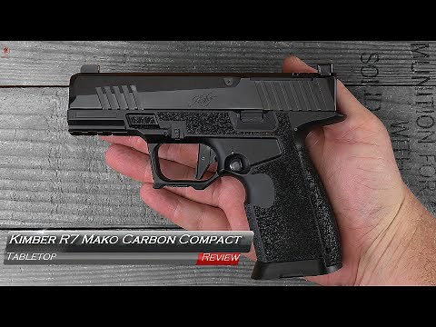 Kimber R7 Mako Carbon Compact Tabletop Review and Field Strip