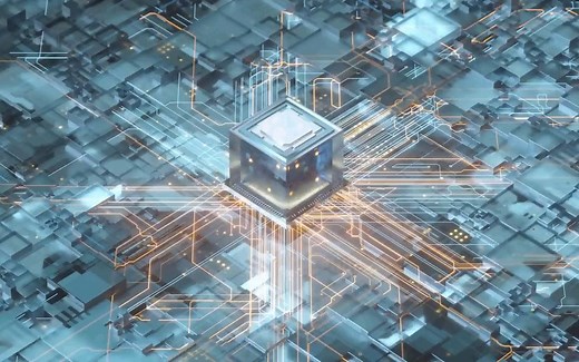 视频素材 ▏ k537 4K画质区块链技术动画网络共享数据结构互联网加密货币金融交易视频素材