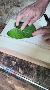 14K views · 79 reactions | pattern making using a heart shaped leaf #fbreels #Patternmaking #furnituremaker | Manny Gildo | Facebook