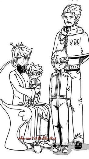 Boboiboy Galaxy Musim 2 Fang and Kaizo Family Fan Art