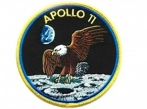 Apollo 11 Mission Patch (3.5 Inch) Embroidered Iron-on / Sew-on Badge Astronaut Space Suit Souvenir Emblem Costume Moon Landing Gift Patches - Etsy