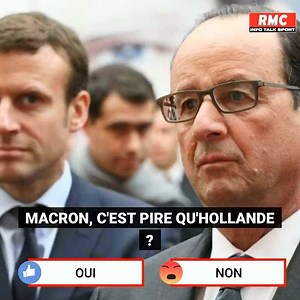 5.6K views · 639 reactions | La cote de popularité d'Emmanuel Macron est en chute libre | Grandes Gueules RMC | Facebook