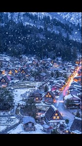 4K views · 88 reactions | Beautiful Shirakawago during the winter season #japan | Japan Entertainment | Facebook