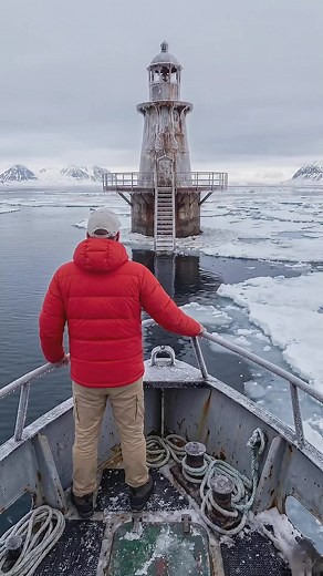 Arctic Lighthouse Transformed into Luxury Tiny Home