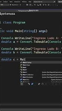 Did you know you can calculate the hypotenuse using code? Here's how to do it in C#.