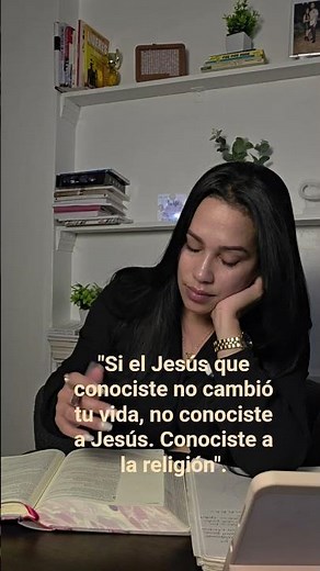 ¿Conociste a Jesús o solo a la religión? 🕊️