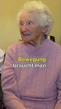 100-year-old reveals her secret...