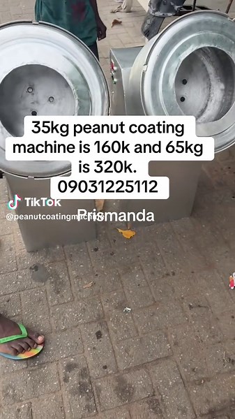 Premium 35kg Peanut Coating Machine for Sale