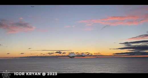 Portal Opens For USO Underwater UFOs Stealth Alien Fleet Invasion in Pacific Ocean Alien Sunset #igorkryan #uso #ufo #alienfleet #underwaterufo #alien