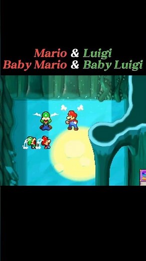 Luigi made the babies cry 🤣 #mario #luigi #babymario #babyluigi
