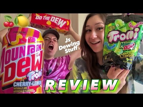 Zero Sugar Trolli Mtn Dew & Mtn Dew Trolli